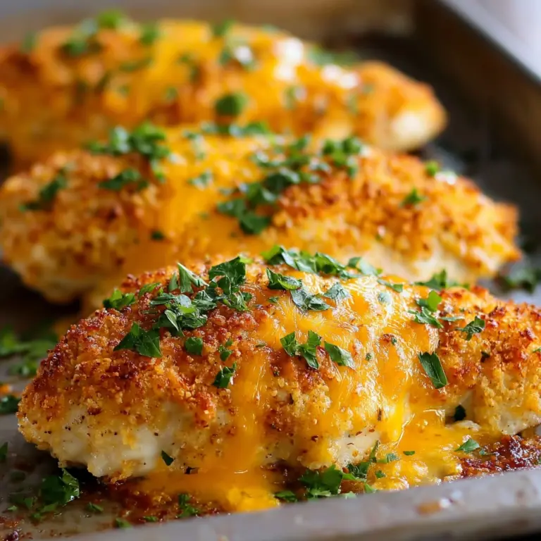 Crispy Cheddar Chicken Recipe