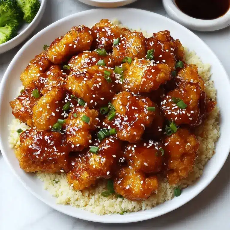 Crispy Chinese Honey Garlic Chicken Recipe