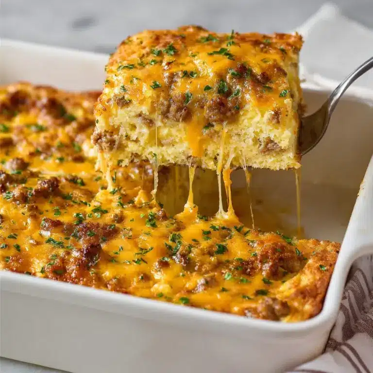 Easy Sausage and Egg Casserole Recipe