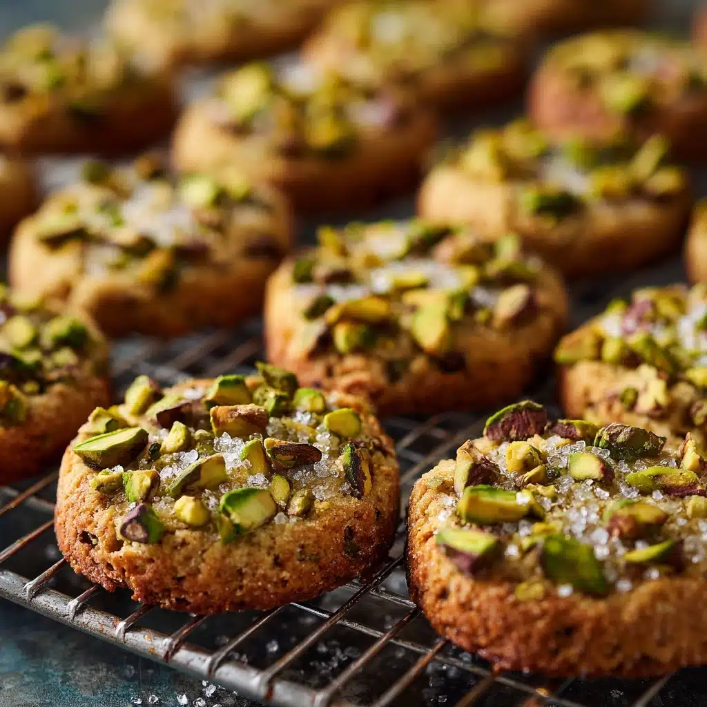Salted Honey Pistachio Cookies Recipe - Recipe Image