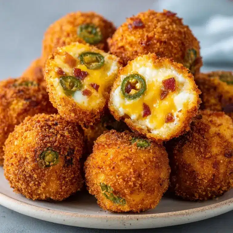 Bacon Jalapeno Popper Cheese Balls Recipe