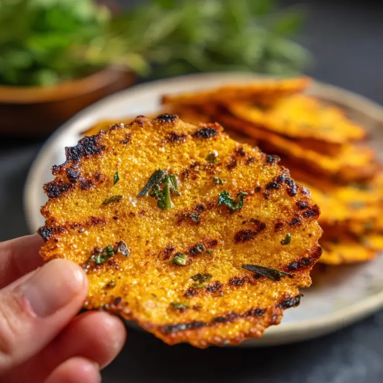 Cottage Cheese Chips Recipe