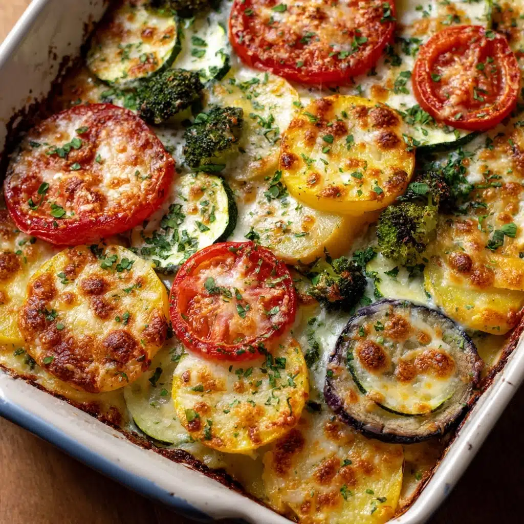 High-Protein Cottage Cheese Veggie Bake Recipe