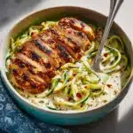Zucchini Noodle Chicken Alfredo Recipe