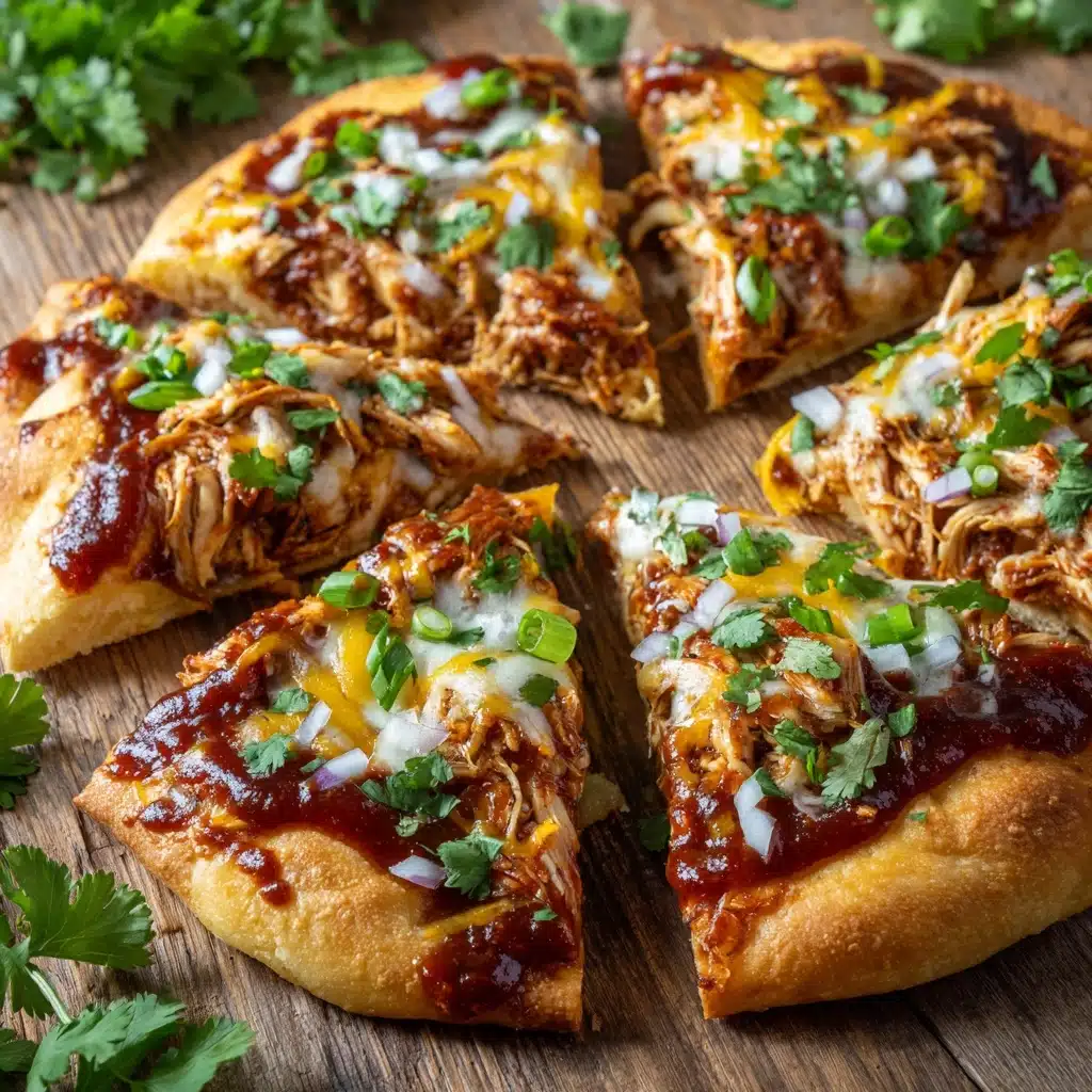 BBQ Chicken Pizza Recipe - Recipe Image