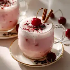 Cherry Earl Grey Milk Tea Recipe