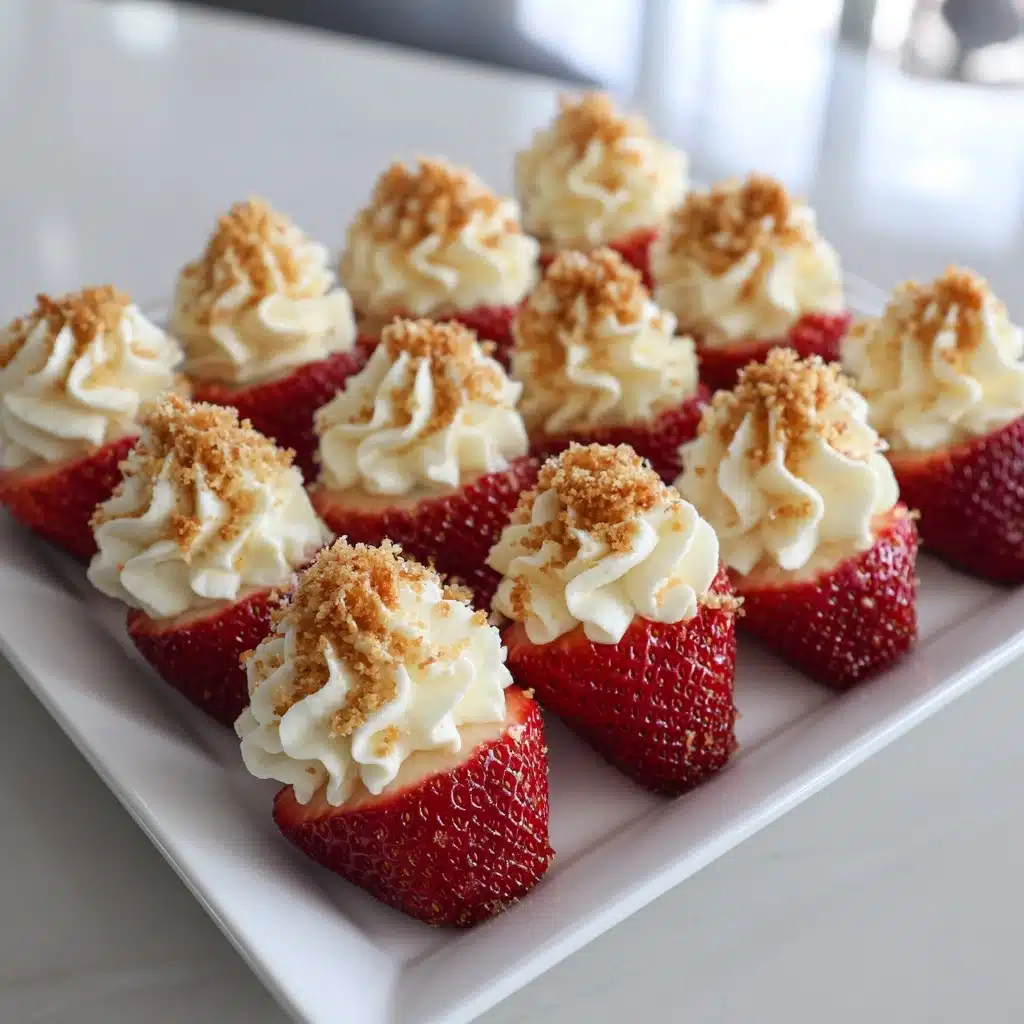 Deviled Strawberries Recipe
