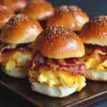 Crack Breakfast Sliders (Bacon Egg & Cheese) Recipe