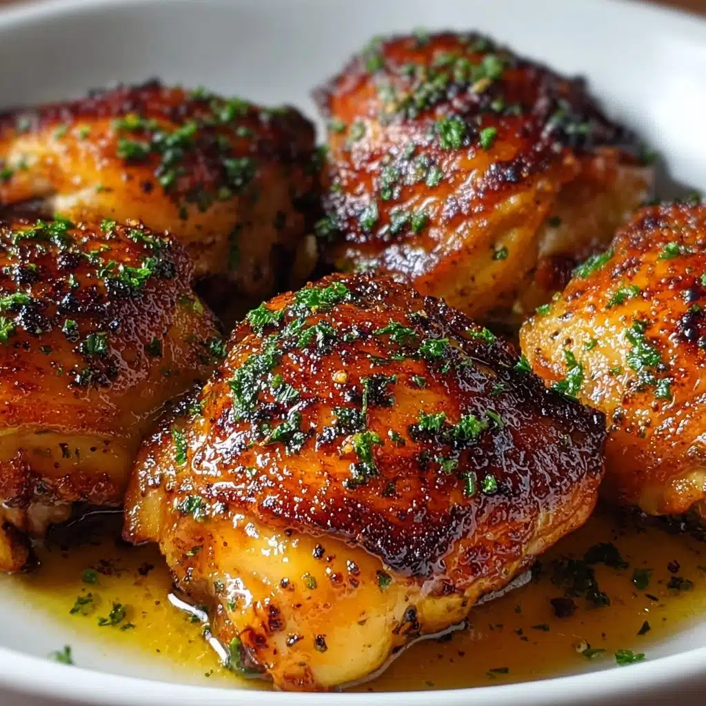 Baked Chicken Thighs Recipe - Recipe Image
