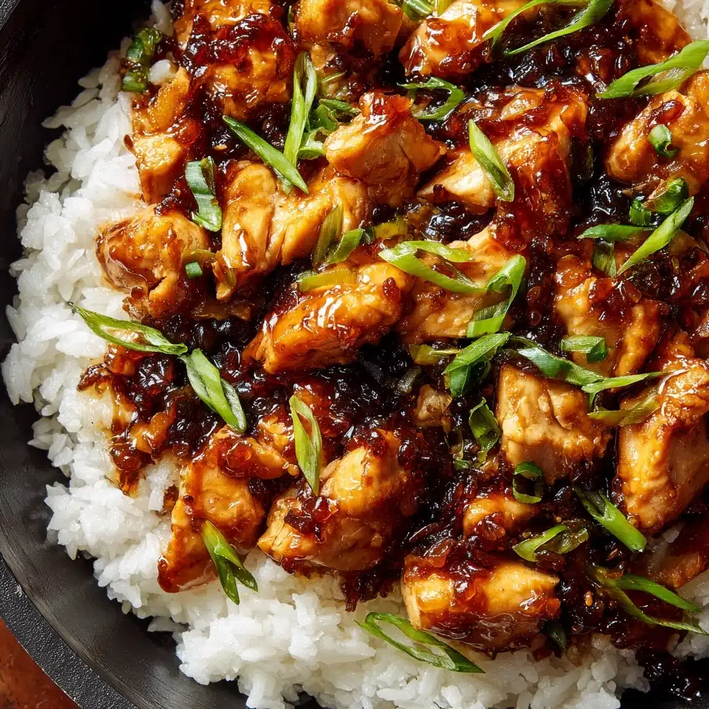 Honey BBQ Chicken Rice Recipe - Recipe Image