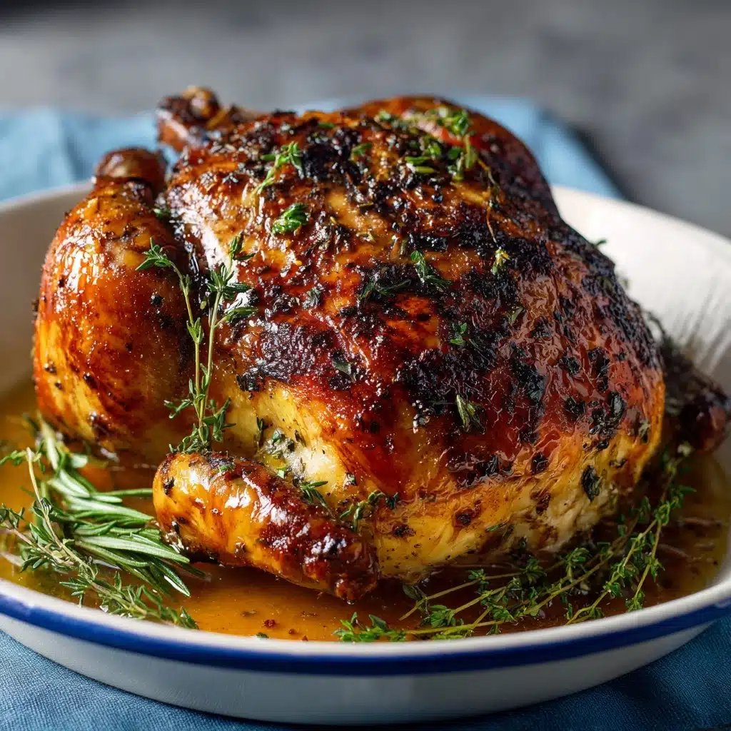 Roasted Chicken with Garlic and Herbs Recipe - Recipe Image