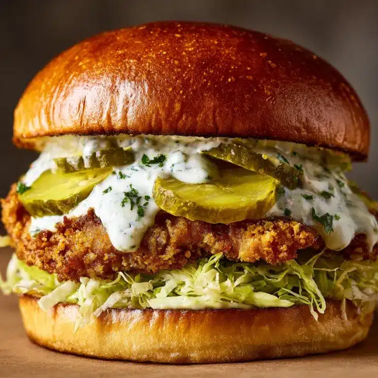 Crispy Dill Chicken Sandwich Recipe