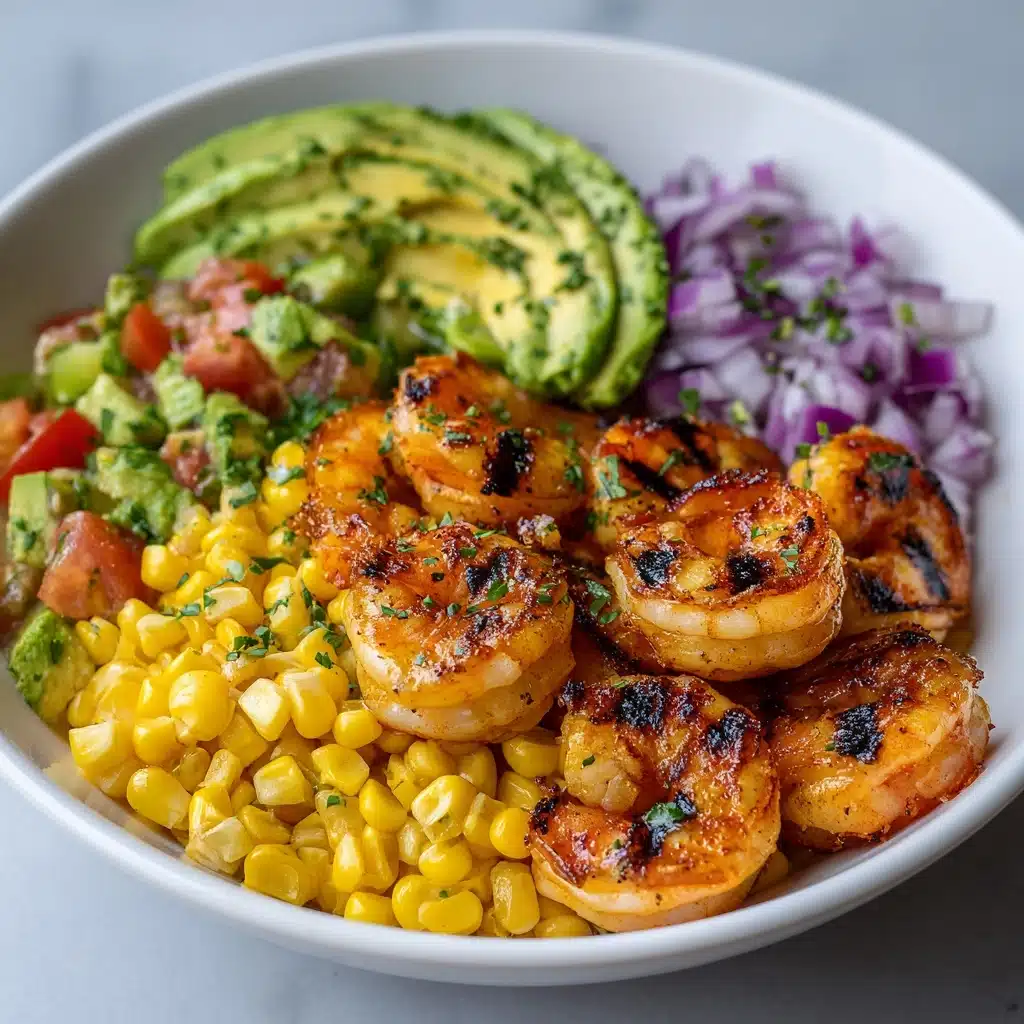 Corn Salsa & Creamy Garlic Sauce Recipe - Recipe Image