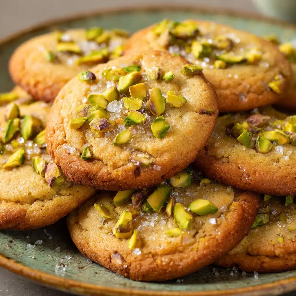 Salted Honey Pistachio Cookies Recipe