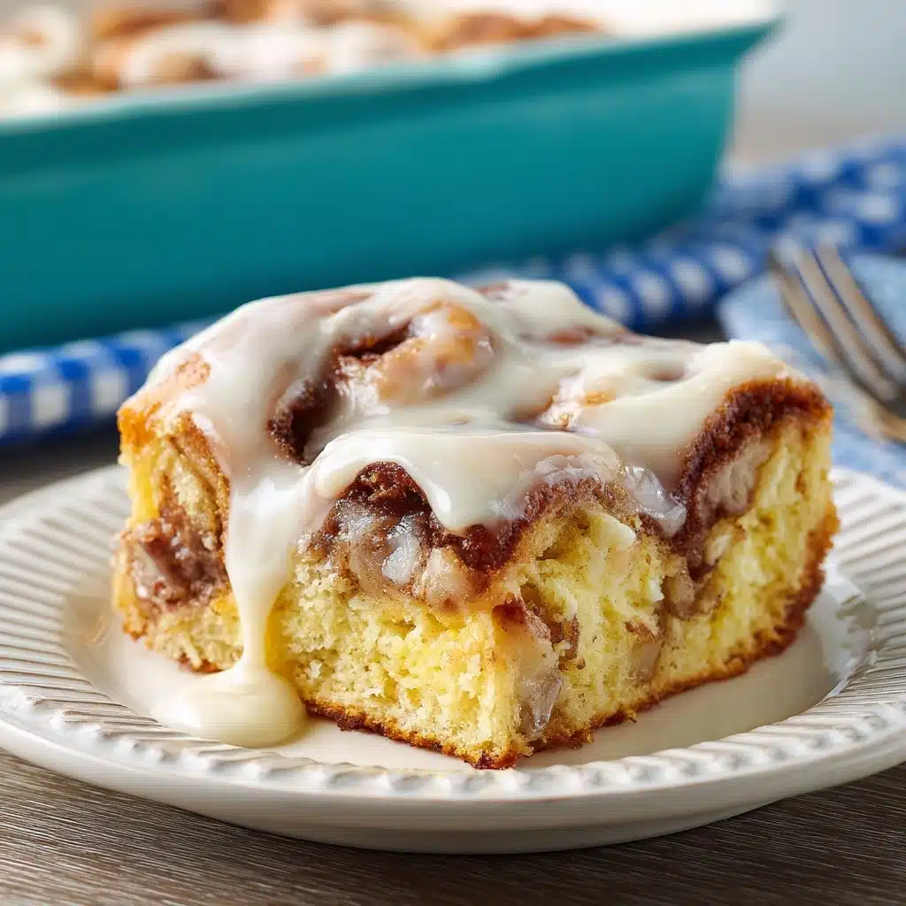 Weight Watchers Friendly Cinnamon Roll Casserole Recipe
