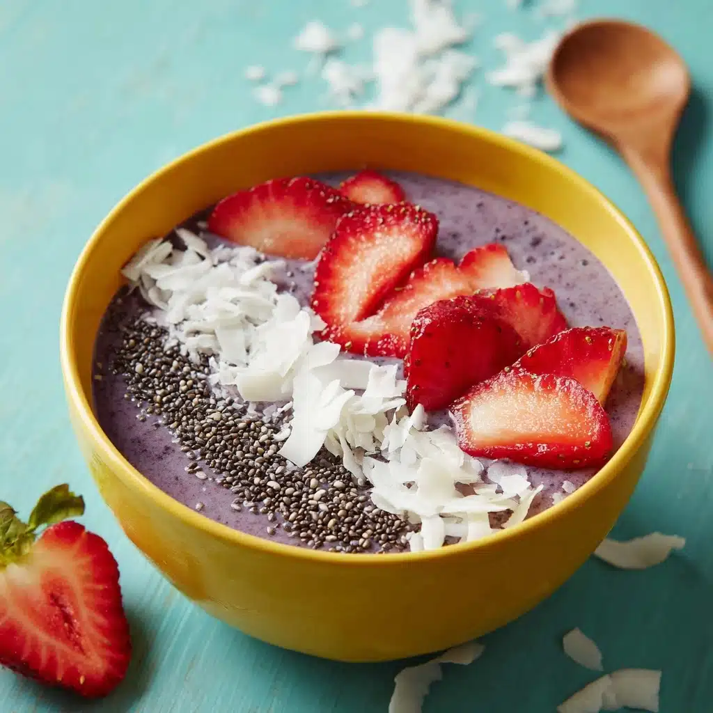My Go-To Smoothie Bowl (5 minutes!) Recipe
