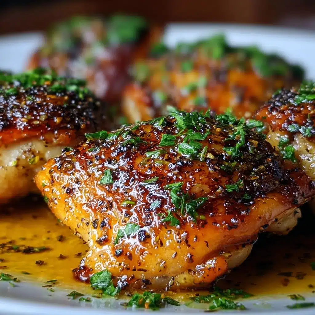 Baked Chicken Thighs Recipe