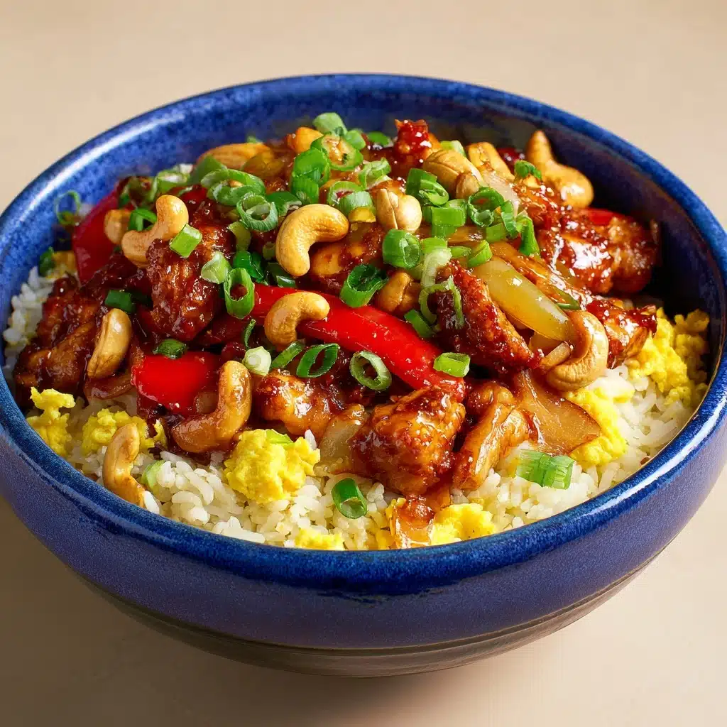 Dragon Chicken Cashew Stir Fry Recipe - Recipe Image