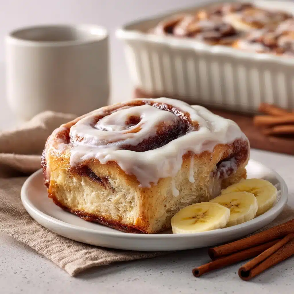 Banana Bread Cinnamon Rolls Recipe - Recipe Image