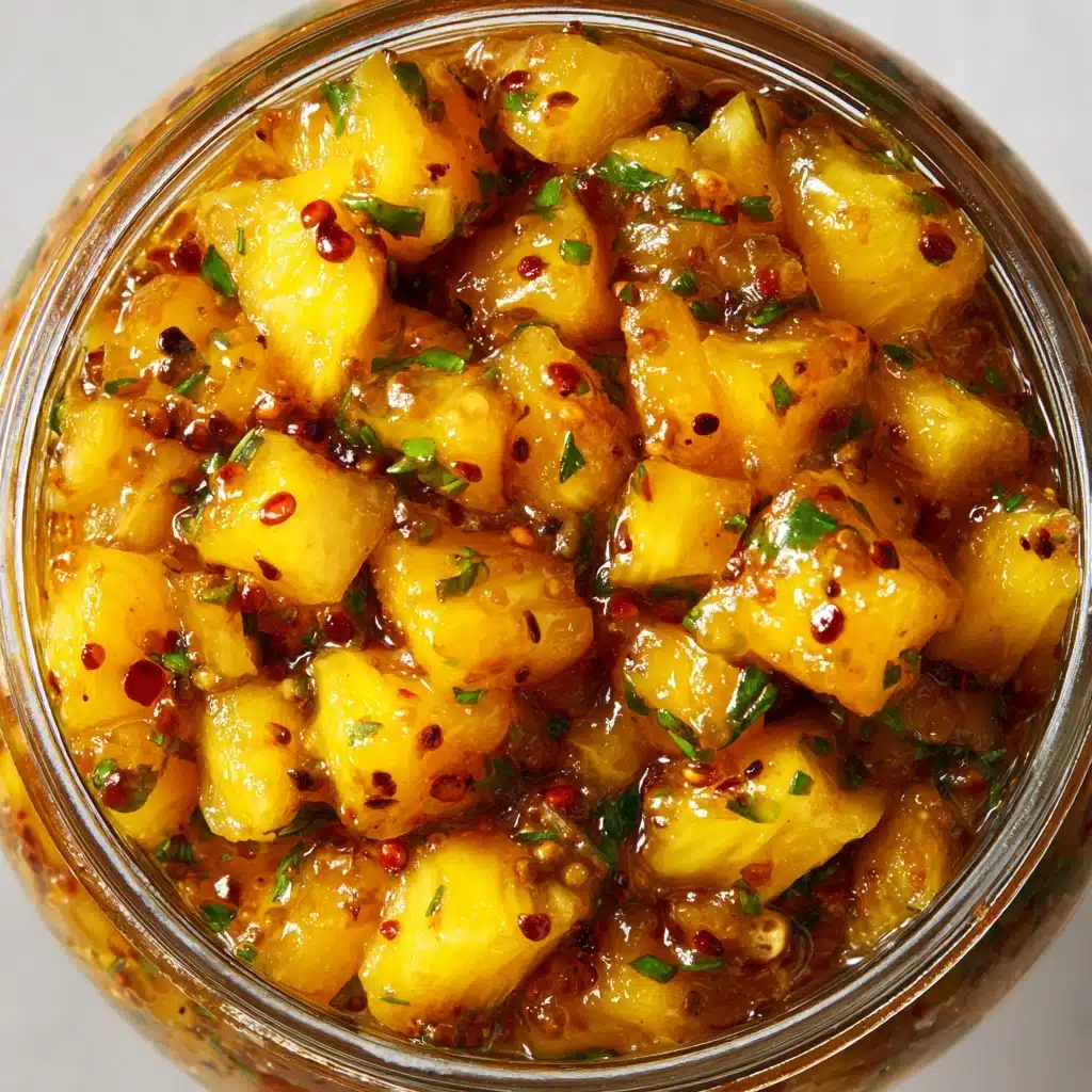 Spicy Pineapple Jalapeño Chutney Recipe - Recipe Image