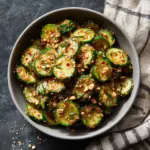 Cucumbers in Spicy Peanut Sauce Recipe