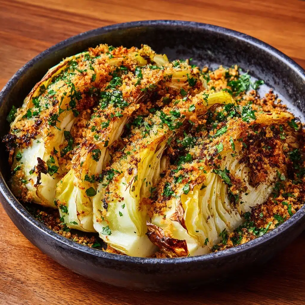 Miso Butter Roasted Cabbage Wedges Recipe