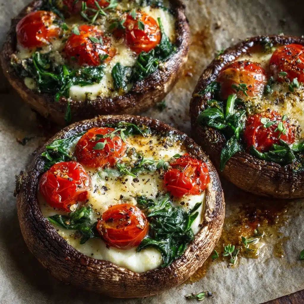 Stuffed Portobello Mushrooms Recipe - Recipe Image