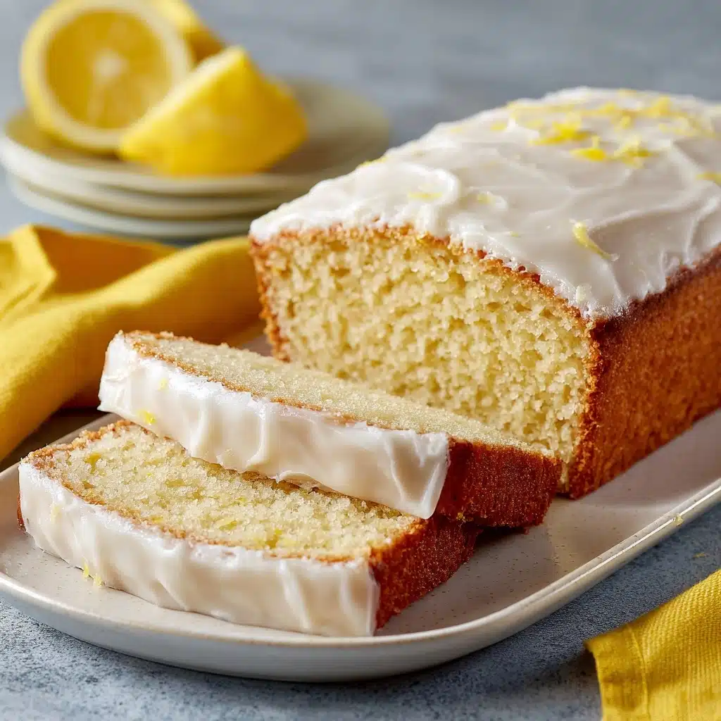 Keto Lemon Pound Cake with Cream Cheese Recipe