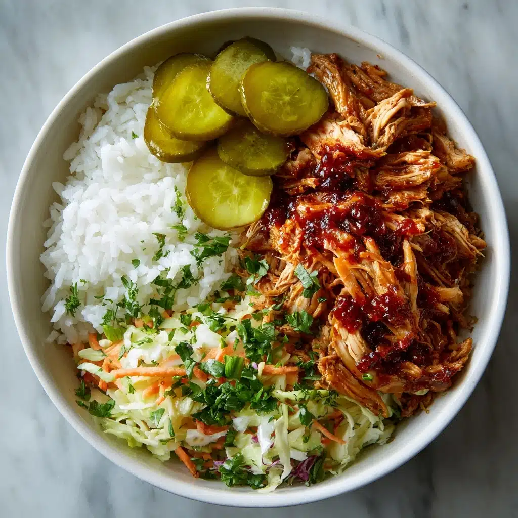 Slow Cooker Pulled Pork Bowls Recipe