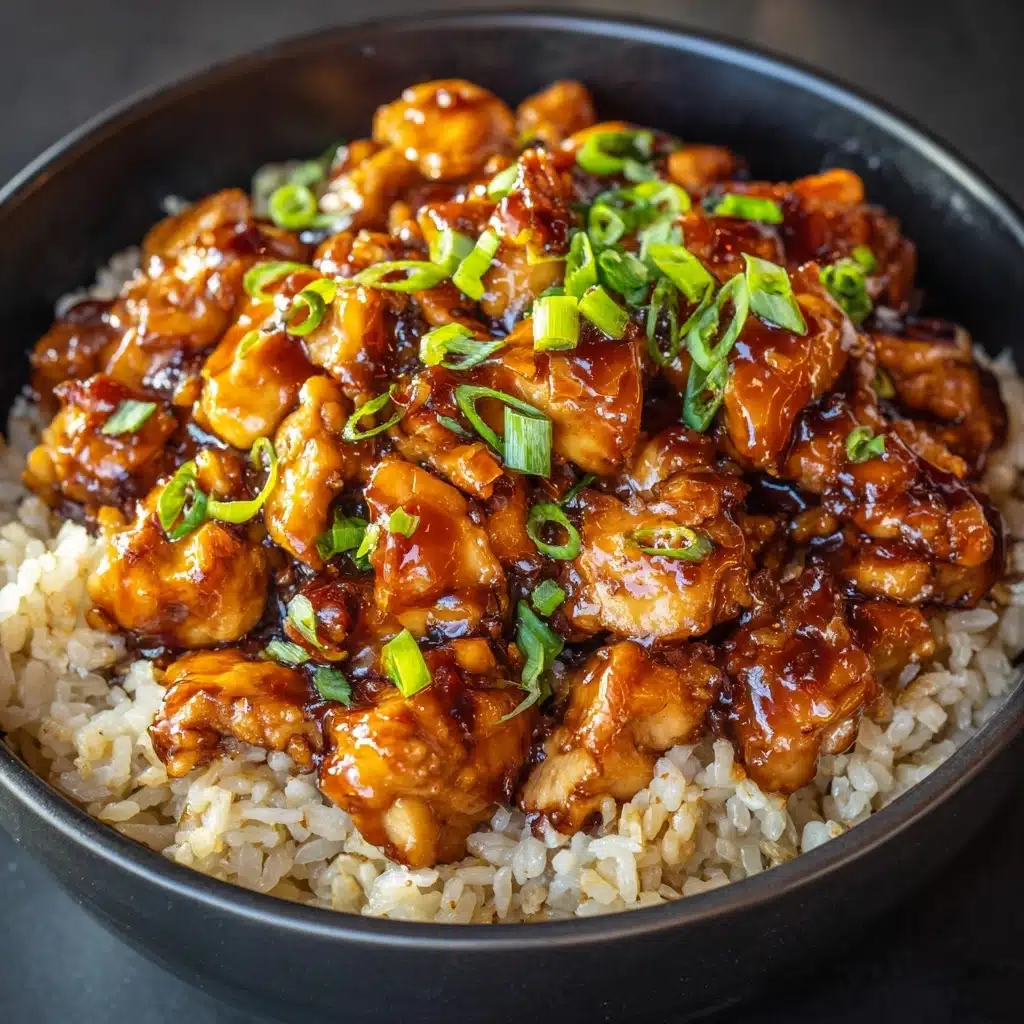 Honey BBQ Chicken Rice Recipe