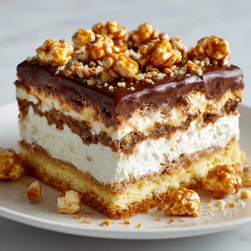Peanut Butter Crunch Lasagna Recipe - Recipe Image