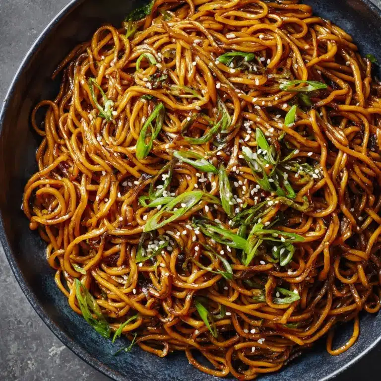 Easy Saucy Ramen Noodles Recipe