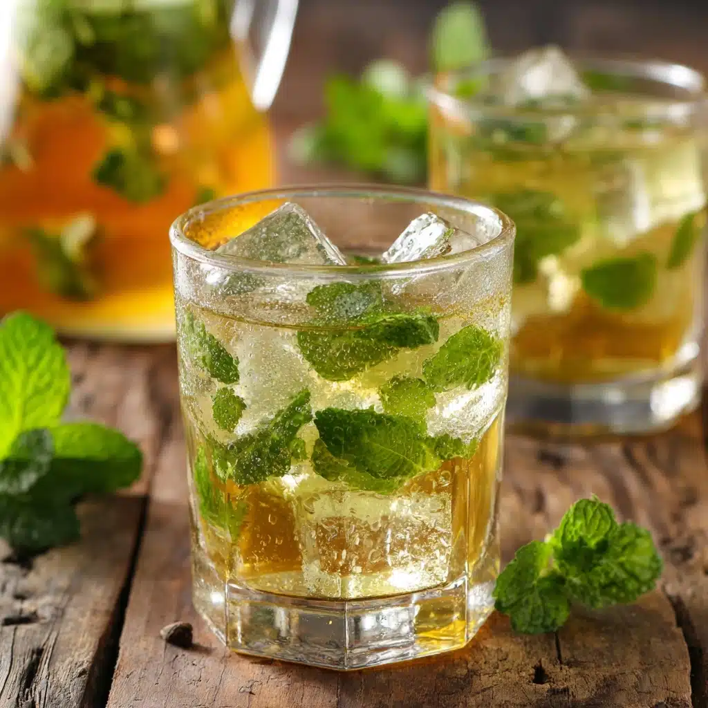Iced Honeydew Mint Tea Recipe