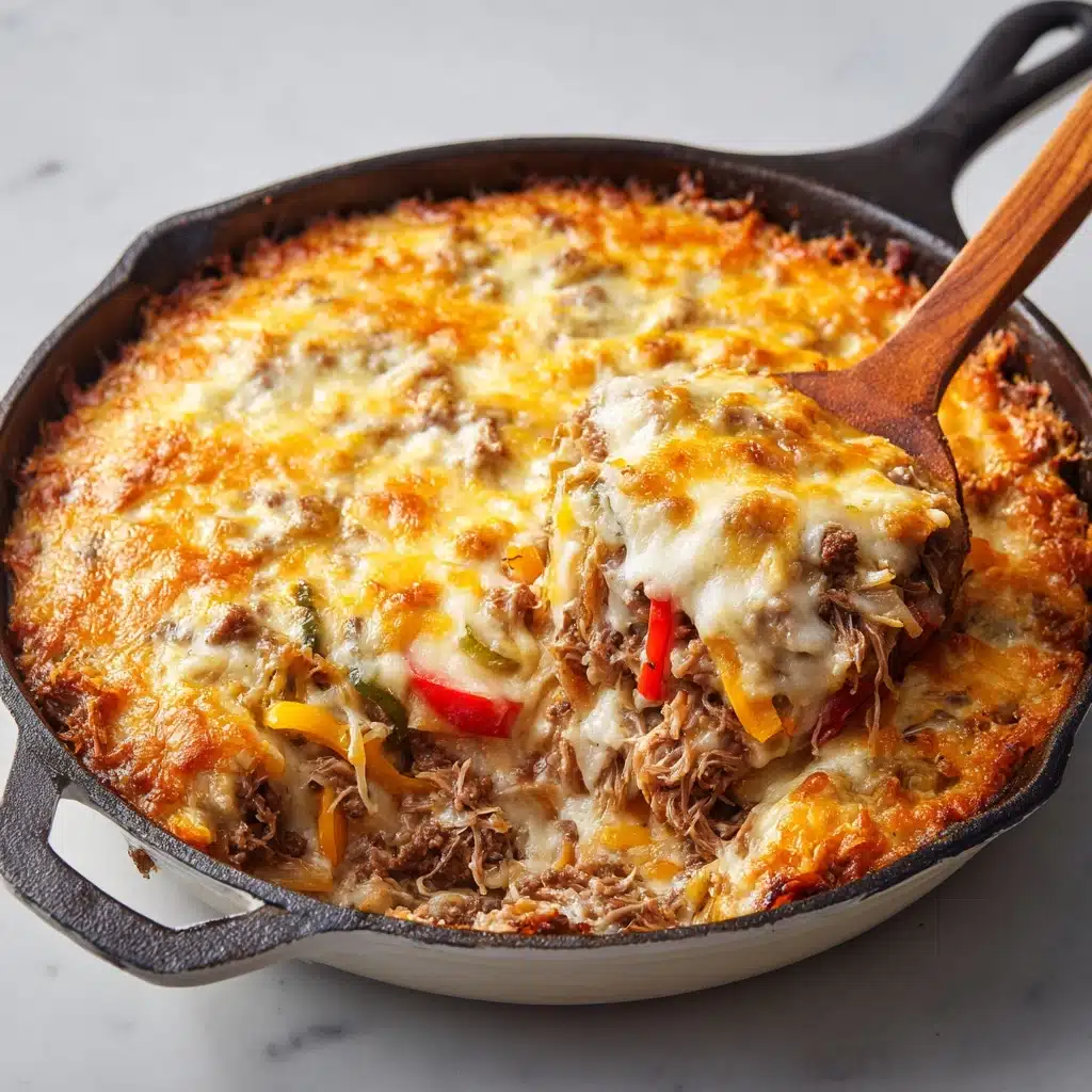 Once fully combined, transfer the mixture to the prepared baking dish, spreading it evenly Recipe - Recipe Image