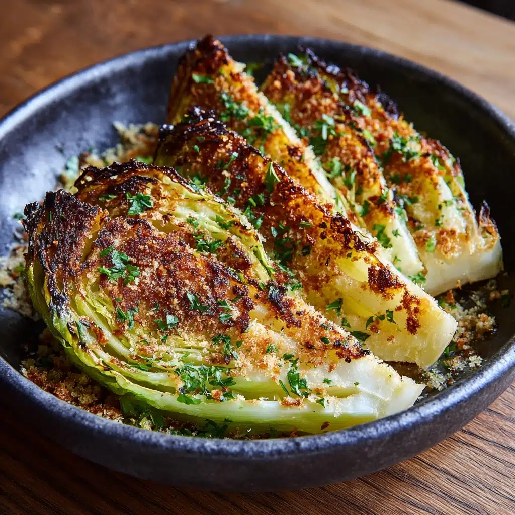 Miso Butter Roasted Cabbage Wedges Recipe - Recipe Image