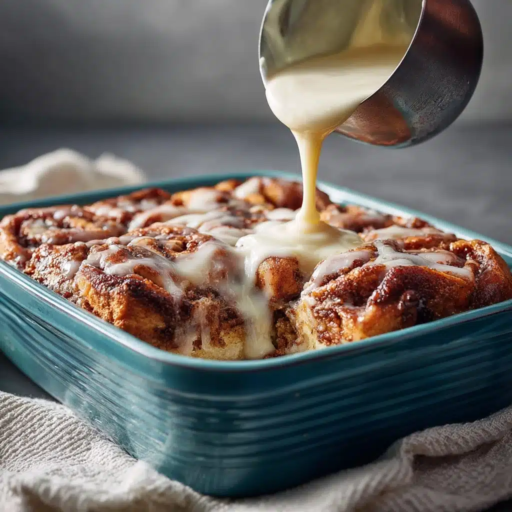 Weight Watchers Friendly Cinnamon Roll Casserole Recipe - Recipe Image
