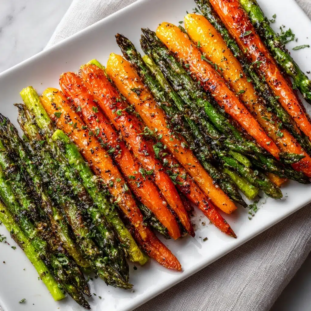 Roasted Asparagus & Carrots Recipe - Recipe Image