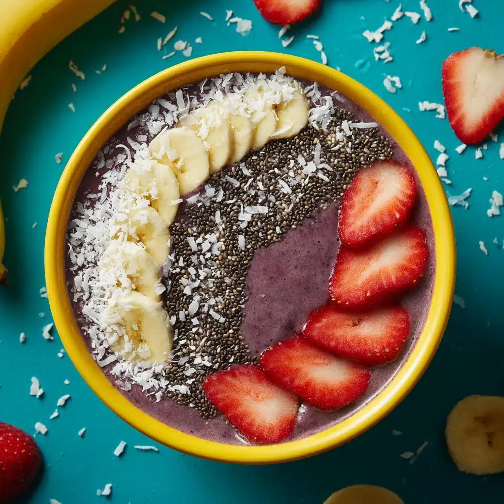 My Go-To Smoothie Bowl (5 minutes!) Recipe - Recipe Image