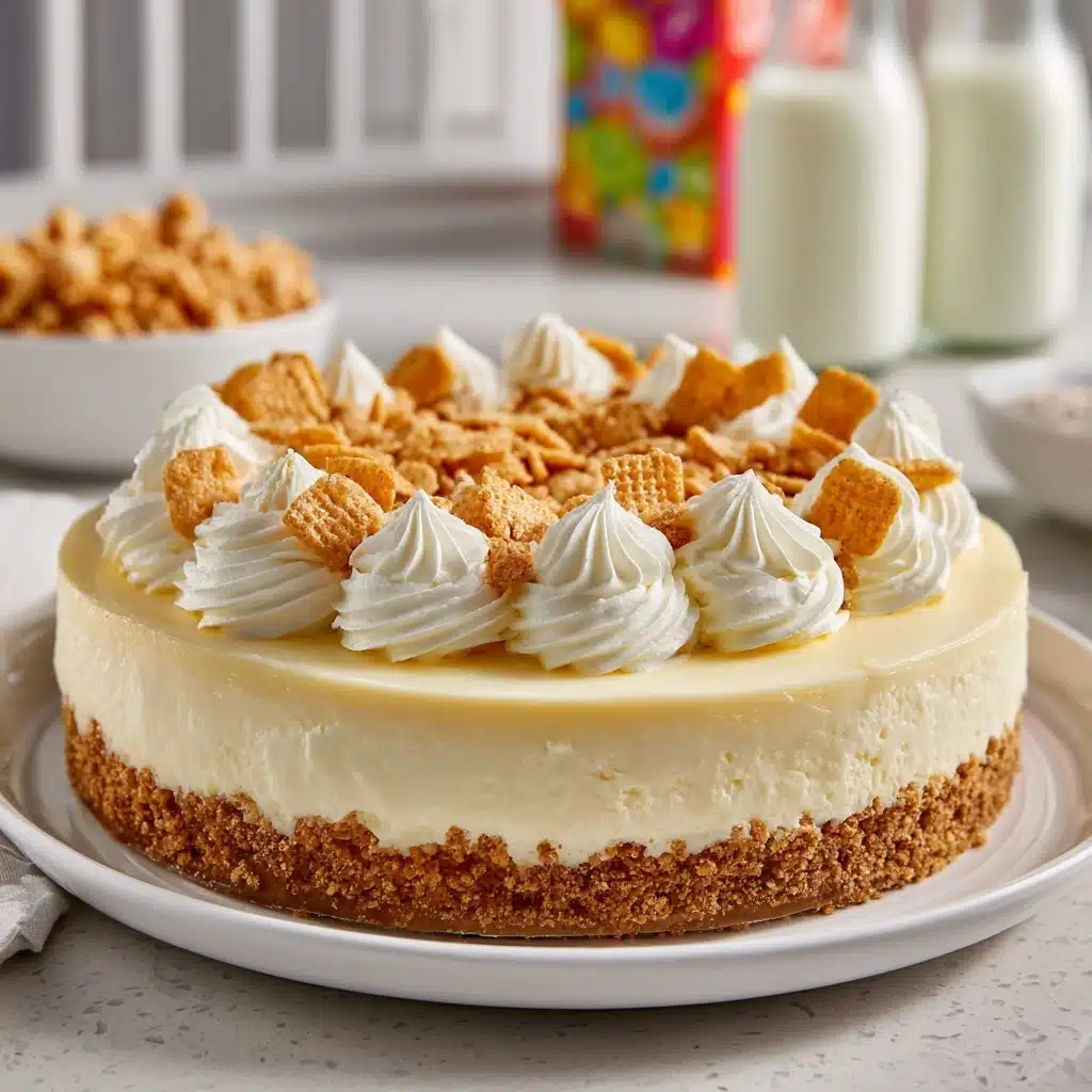 Cinnamon Toast Crunch Cheesecake Recipe
