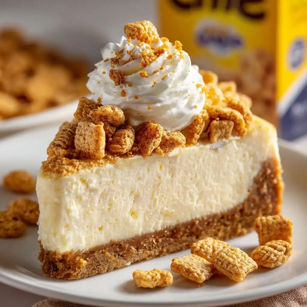 Cinnamon Toast Crunch Cheesecake Recipe - Recipe Image