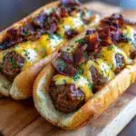 burger Meatball Subs Ready in 30 Minutes Recipe