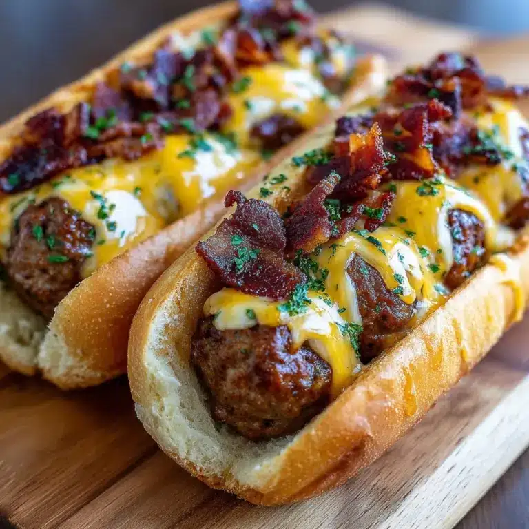 burger Meatball Subs Ready in 30 Minutes Recipe