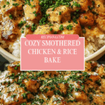 Best Smothered Chicken and Rice Recipe