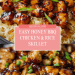 Honey BBQ Chicken Rice Recipe