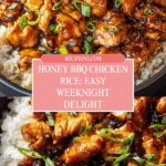 Honey BBQ Chicken Rice Recipe