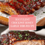 Easy Crockpot Honey Garlic Soy Spareribs Recipe