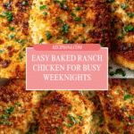 Deliciously Easy Baked Ranch Chicken Recipe