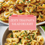 Spicy Thai Pasta Salad Recipe