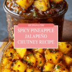 Spicy Pineapple Jalapeño Chutney Recipe