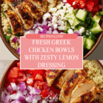 Greek Chicken Bowl Recipe